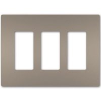 On-Q RWP263NICC6 THREE GANG WALLPLATE NICKEL