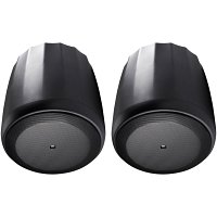 JBL Professional C60PS/T 8" High-Impact Pendant Subwoofer Loudspeaker with Built-In Passive Crossover, Pair, Black