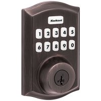 Kwikset 98930-002 Connect 620 Traditional Keypad Connected Z-Wave Smart Lock, Venetian Bronze