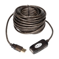 Tripp Lite U026-016 USB 2.0 Active Repeater Extension Cable, (AM/F), 4.88 m (16')