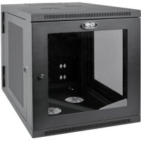 Tripp Lite 12U Wall Mount Rack Enclosure Hinged 33" Depth w Acrylic Window