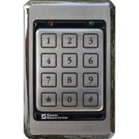 Essex Electronics KTP-712-SN Numerical Key Pad 2" x 6" Stainless 