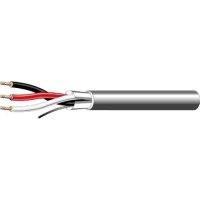 West Penn 303GY0500 3/18 Standard Shielded PVC Jacket Cable, Gray