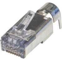 Platinum Tools ezEX 48 Shielded, External Ground, CAT6 Connector