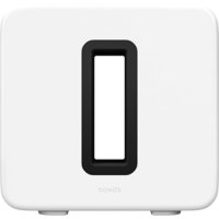 Sonos Sub Gen 3 Wireless White Subwoofer, (SUBG3US1) Wi-Fi