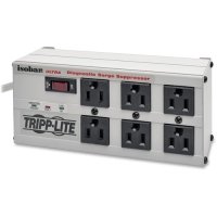 Tripp Lite Isobar Surge Protector Metal 6 Outlet 6' Cord 3330 Joules