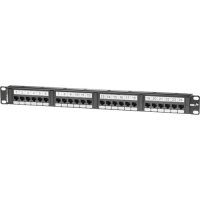 Signamax 24-Port Category 5e MDX-Series Patch Panel, 1U