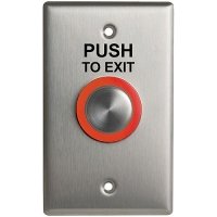 Camden Cm-9600 7 Illuminated Piezoelectric 'request To Exit Button 