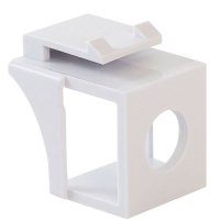 ICC Blank Cable Feed-through Insert in White for HD Style