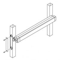 Adams Rite BFK-MS1850-10-628 MS Series Blank Flat Aluminum Faceplate ...