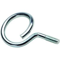 Platinum Tools Box of 100 1/4" Wood Screw - 1 1/4" Bridle Rings