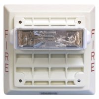 Eaton Wheelock ET80-24MCW-FW ET80 Vandal Resistant Speaker Strobe, Wall, 24VDC, 15/30/75/110CD, White