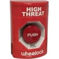 Cooper Push Station for Manual Message Activation, Blank / No Wording