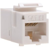 Platinum Tools 768wh-1 Keystone Coupler, Cat6, White