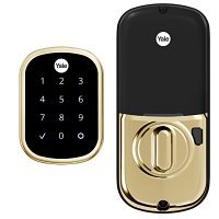 Yale YRD256-ZW-P05 Pro SL Key-Free Touchscreen Deadbolt with Z-Wave ...