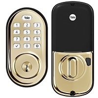 Yale Yrd216-zw2-p05 Assure Lock Push-button Deadbolt With Z-wave Plus 