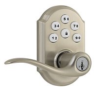 Kwikset 912TNL TRL SmartCode Electronic Tustin Door Lever with