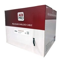 ADI PRO RN-70011518 RG6 CCS Quad-Shielded CATV Cable, 1000