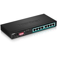 Switch Gigabit PoE+ de 8 puertos - TRENDnet TPE-TG82g