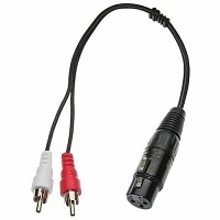 ああや BXT YA-J153 Jack to 2-RCA Plugs Adapter Cable
