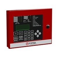 Potter RA-4410G3 LCD Remote Annunciator for PFC-4410G3 Series Releasing ...