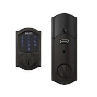 Schlage BE469ZPN Camelot Electric Door Lock/ Aged Bronze, Z