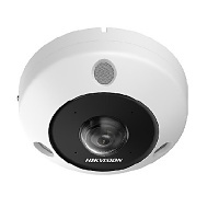 Hikvision DS-2CD63C5G1-IVS 1.29MM 12MP IR DeepinView Fisheye IP Camera ...