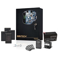 Kantech SK-CE-4-SCSG KT-4 Starter Kit with Security Software, Controller, 4-Reader,  Converter, Transformer and Battery