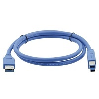 Kramer C-USB3/AB-6 USB 3.0 A (M) To B (M) Cable, 6'