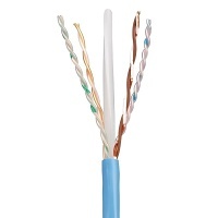 Panduit PUP6AHD04BU-G Copper Cable, CAT6A, 23 AWG, UTP, Blue
