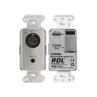 【中古】「非常に良い」RDL dd-bn2?m壁掛け式双方向Mic / Line Danteインターフェイス2?x 2、ホワイト DDB-RN42 Wall-Mounted Bi-Directional Mic/Line Dante Interface - RDL®