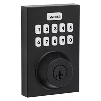 Weiser 9GED18005-006 SmartCode 10 Contemporary Deadbolt with Z