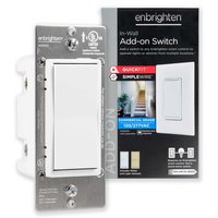 D‘sModelingWorks!co.品 Jasco 46199 Enbrighten Add-On Switch, White and Light Almond
