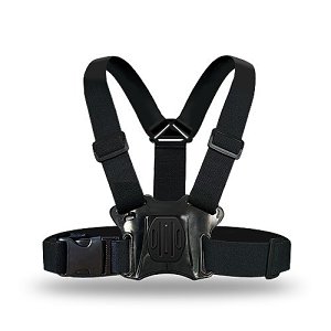 Hikvision DS-MH1711-HM Chest Harness with Telescopic Buckle Design, Black