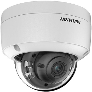 Hikvision DS-2CD2147G2-LSU 4MP ColorVu Dome IP Camera with Built-In Microphone, 2.8mm Fixed Lens