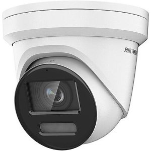 Hikvision DS-2CD2387G2-LU ColorVu 8MP H.265+ Turret IP Camera, 4mm Fixed Lens
