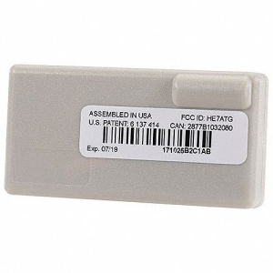Stanley RoamAlert AR3TA01-00A Asset Tag, 1 29/32 in Length, 23/64 in Width, 61/64 in Height, For Use With Roam Alert System
