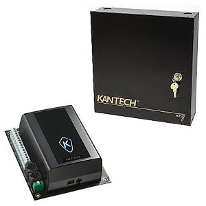Kantech EK-1M-RDR-CDN Ethernet-Ready One-Door Controller Expansion Kit, 4-Piece, KT-1-M, P225XSF, KT-PS4085 & KT-BATT-12