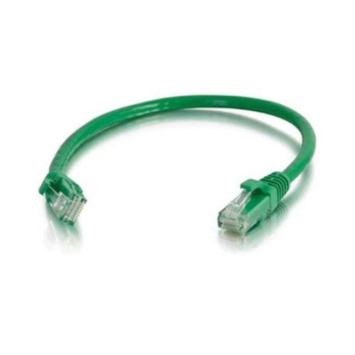 Quiktron 576-120-002 Q-Series CAT6 Patch Cords, Booted, 2' (0.6m), Green