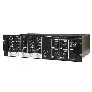 Speco PL200M 160W 5�4 Multisource and Multizone PA Amplifier