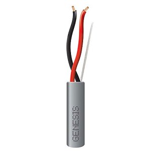Genesis 21231009 14/2 Stranded Riser Cable, 1000' (304.8m) Reel, Gray