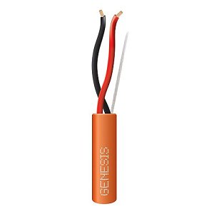 Genesis 31142103 18/2 Stranded Plenum Cable, 1000' (304.8m) Reel-in-a-Box, Orange
