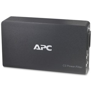 APC C2 AV C-Type Two-Outlet Wall Mount Power Filter, 120V