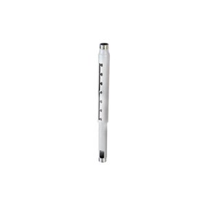 Chief CMS012018W Speed-Connect 12-18" Adjustable Extension Column, 1.5" NPT on Both Ends, TAA Compliant, White