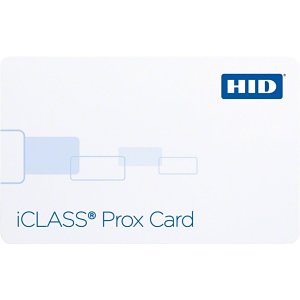 HID 2120BGGMNN iCLASS 2k + Prox Composite Card, 125 kHz Programmed with HID Prox or Indala format, iCLASS Programmed, Glossy, iCLASS Sequential Matching, No Slot, 125 kHz No Printed Numbering