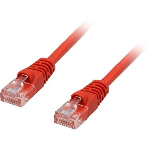 Comprehensive CAT6-10RED CAT6 Patch Cable, 550 MHz, Snagless, 10' (3.0m), Red