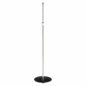 AtlasIED MS-12C Low-Profile Microphone Stand, Chrome