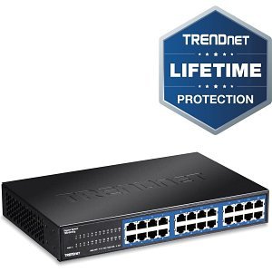 TRENDnet TEG-S24DG 24-Port Gigabit Greennet Desktop Switch
