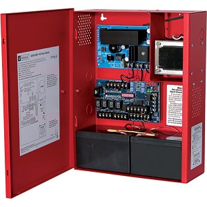 Altronix AL802ULADA NAC Power Supply, 2 Class A or 4 Class B Outputs, 24VDC at 8A, Red BC400 Enclosure (Replaces AL800ULADA)