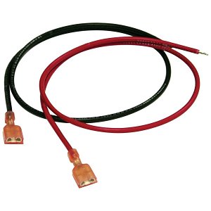Altronix BL3 18" Battery Leads, 18AWG, Pair, Red and Black